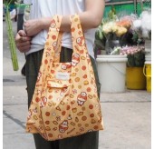 A09017 摺疊環保購物袋 癲噹小貓廚師 特輕尼龍 可手挽 