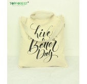 B01017/B01027/B01037/B01047/B01057/B01067 原色手挽側孭兩用帆布袋 