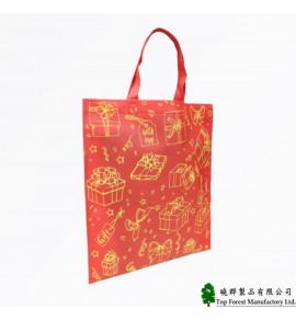 福袋 禮物袋 大紅色環保袋 聖誕 新年 生日 多用途節慶活動包裝袋 *自家設計 禮品袋* 結婚 過大禮 SK-Red33