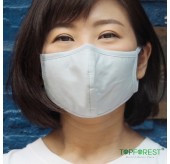 M02020  日本大熱立體3D瘦面棉布口罩( 1個裝)舒適防護*四邊貼服*環保耐用 可水洗重用 - 適合冷氣室內或冷天氣使用