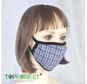 棉布大口罩 | 3個特惠裝 | 英倫方格 | 環保耐用 | 顏色隨機 | 可重用可水洗 | 防病菌 防陽光 防風 冷氣室 冬日 舒適使用 M09020