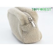 時尚毛毛化妝包(可愛泰迪熊萬用袋) 大容量實用筆袋 TF2308026