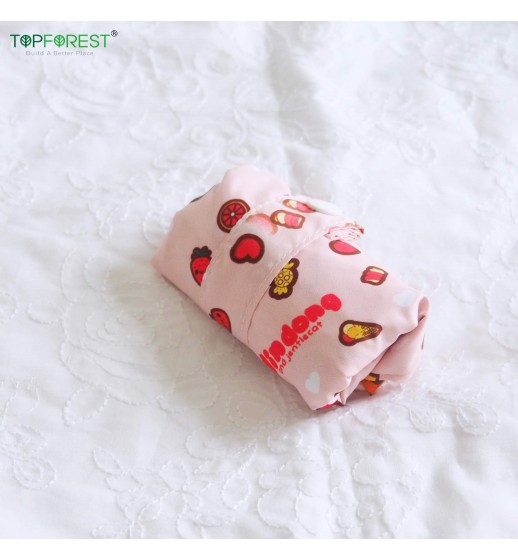 A06017 摺疊環保購物袋 癲噹甜品師造型 藝術手繪插畫風格 尼龍布料 
