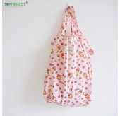 A06017 摺疊環保購物袋 癲噹甜品師造型 藝術手繪插畫風格 尼龍布料 