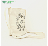 B02027/B02037/B02057 輕便單肩斜揹帆布袋(小袋大容量) 百份百純棉 袋口拉鍊保護
