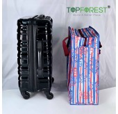 TFB230201T 愛香港 愛環境 立體拉鍊紅白藍 RPET 行李袋