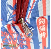 TFB230201T 愛香港 愛環境 立體拉鍊紅白藍 RPET 行李袋