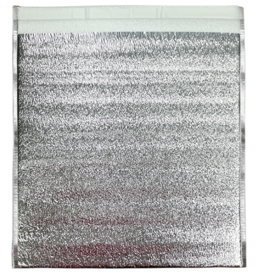 SK-COOL02 零售環保外賣鋁箔冷藏保溫包裝平面袋 30 x 35cm (袋口附加粘貼脷位)廠價直銷